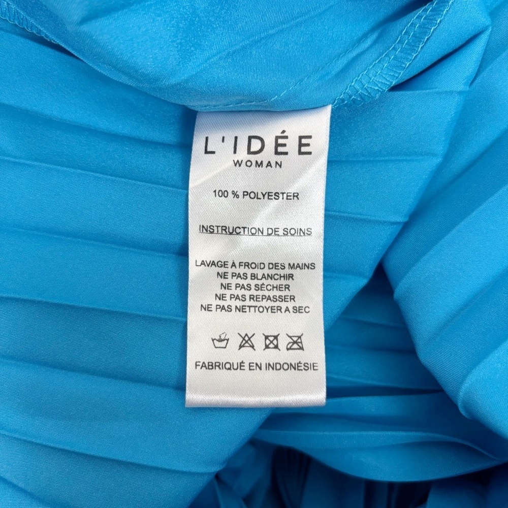 L’IDEE Renaissance Split Gown in Cloud Blue Size 12 - Picture 10 of 12